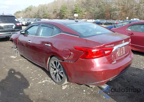 2016 Nissan Maxima 3.5 Platinum from USA, damaged, VIN 1N4AA6AP2GC380344